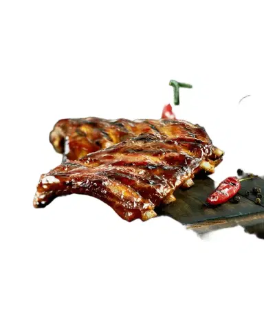 The Cajun Turkey Co Smoked Pork Ribs 2.3 lbs. Pack, Serves 2-4 | Thumbnail 1 The Cajun Turkey Co Smoked Pork Ribs 2.3 lbs. Pack, Serves 2-4 | Thumbnail 1