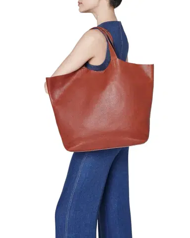 Il Bisonte Le Laudi Leather Tote Bag | Thumbnail 1 Il Bisonte Le Laudi Leather Tote Bag | Thumbnail 1