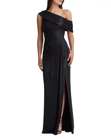 Tadashi Shoji Leary Draped One-Shoulder Gown | Thumbnail 1 Tadashi Shoji Leary Draped One-Shoulder Gown | Thumbnail 1