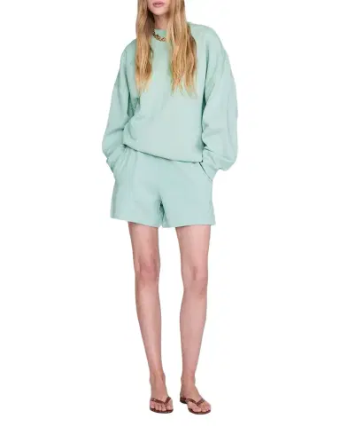 ANINE BING Miles Oversized Crewneck Sweatshirt | Thumbnail 1 ANINE BING Miles Oversized Crewneck Sweatshirt | Thumbnail 1