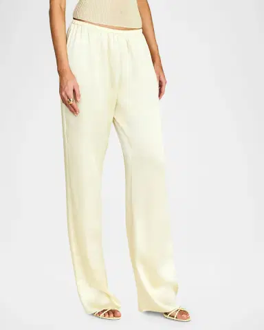 SEROYA Lillian Satin Pants | Thumbnail 6 SEROYA Lillian Satin Pants | Thumbnail 6