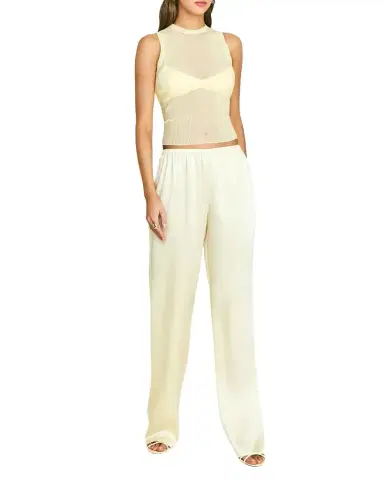 SEROYA Lillian Satin Pants | Thumbnail 1 SEROYA Lillian Satin Pants | Thumbnail 1