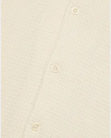 Vince Men's Macro Waffle Knit Short-Sleeve Shirt | Thumbnail 5 Vince Men's Macro Waffle Knit Short-Sleeve Shirt | Thumbnail 5