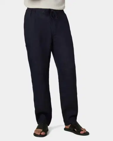 Joe 's Jeans Men's Linen Relaxed-Fit Drawstring Pants | Thumbnail 3 Joe 's Jeans Men's Linen Relaxed-Fit Drawstring Pants | Thumbnail 3