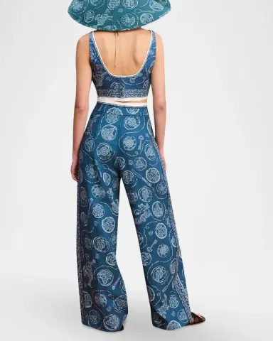 ALÉMAIS Lucky Wide-Leg Linen Pants | Thumbnail 2 ALÉMAIS Lucky Wide-Leg Linen Pants | Thumbnail 2