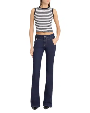 Amiri MA Striped Sleeveless Top | Thumbnail 1 Amiri MA Striped Sleeveless Top | Thumbnail 1