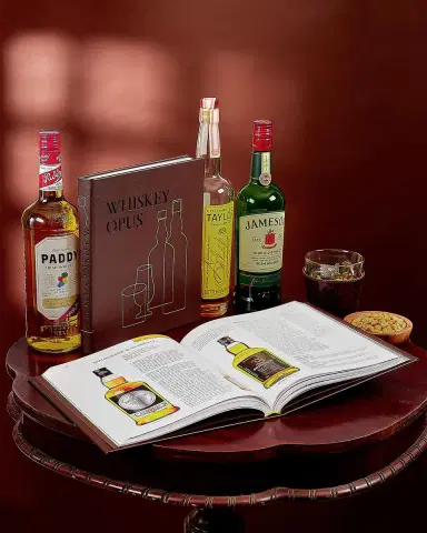 Graphic Image "Whiskey Opus: The Definitive Guide to the World 's Greatest Whiskey Distilleries" Leather-Bound Book | Thumbnail 8 Graphic Image "Whiskey Opus: The Definitive Guide to the World 's Greatest Whiskey Distilleries" Leather-Bound Book | Thumbnail 8