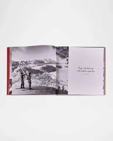 Graphic Image "Vintage Skiing: Nostalgic Images from the Golden Age of Skiing" Leather-Bound Book by Ray Atkeson | Thumbnail 3 Graphic Image "Vintage Skiing: Nostalgic Images from the Golden Age of Skiing" Leather-Bound Book by Ray Atkeson | Thumbnail 3