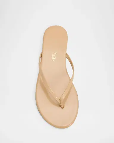 TKEES Lily Glossy Leather Flat Thong Sandals | Thumbnail 5 TKEES Lily Glossy Leather Flat Thong Sandals | Thumbnail 5