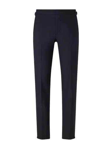 Lardini Straight-Leg Pleated Striped Wool Trousers - Men | Thumbnail 1 Lardini Straight-Leg Pleated Striped Wool Trousers - Men | Thumbnail 1