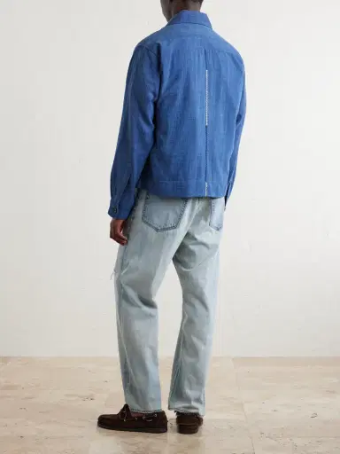 Kardo Bodhi Cotton-Jacquard Jacket - Men | Thumbnail 4 Kardo Bodhi Cotton-Jacquard Jacket - Men | Thumbnail 4