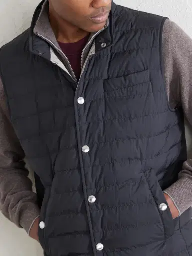 Brunello Cucinelli Quilted Shell Down Gilet - Men | Thumbnail 5 Brunello Cucinelli Quilted Shell Down Gilet - Men | Thumbnail 5