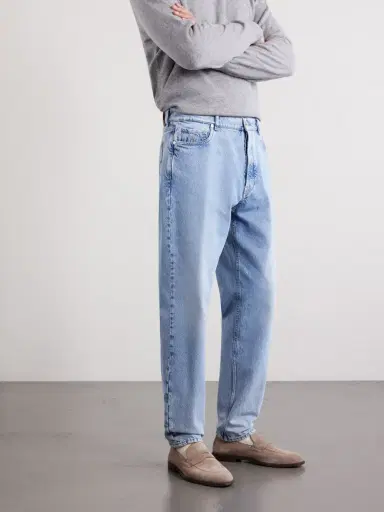 Brunello Cucinelli Straight-Leg Jeans - Men | Thumbnail 3 Brunello Cucinelli Straight-Leg Jeans - Men | Thumbnail 3