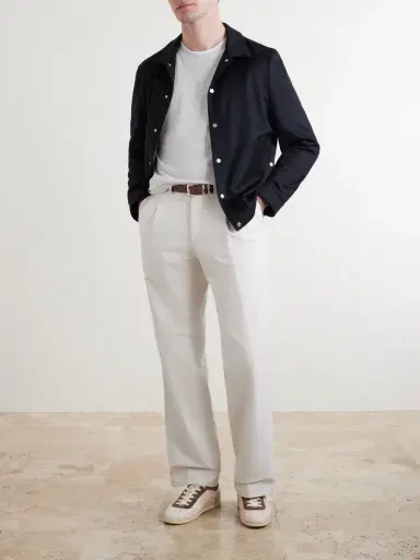 Brunello Cucinelli Layered Cotton-Jersey T-Shirt - Men | Thumbnail 2 Brunello Cucinelli Layered Cotton-Jersey T-Shirt - Men | Thumbnail 2