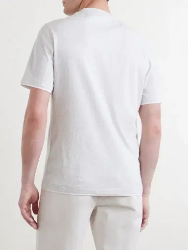 Brunello Cucinelli Layered Cotton-Jersey T-Shirt - Men | Thumbnail 4 Brunello Cucinelli Layered Cotton-Jersey T-Shirt - Men | Thumbnail 4