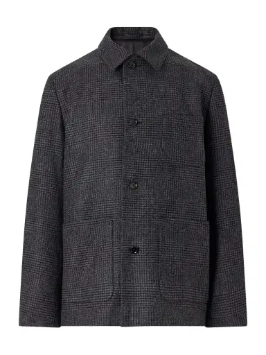 Lardini Prince of Wales Wool and Cashmere-Blend Jacket - Men | Thumbnail 1 Lardini Prince of Wales Wool and Cashmere-Blend Jacket - Men | Thumbnail 1