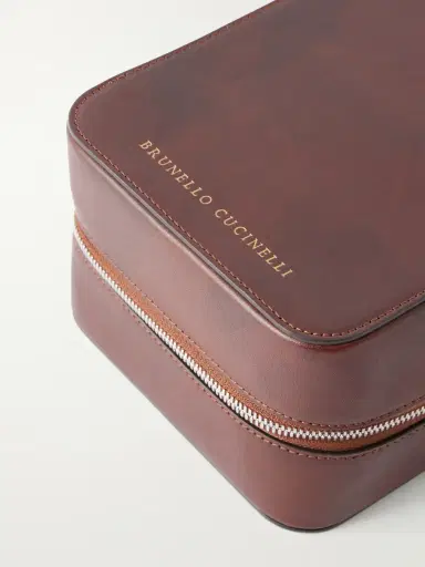 Brunello Cucinelli Leather Sunglasses Case - Men | Thumbnail 2 Brunello Cucinelli Leather Sunglasses Case - Men | Thumbnail 2