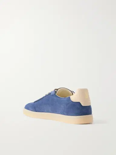 Brunello Cucinelli Coda di Rondine Suede Sneakers - Men | Thumbnail 4 Brunello Cucinelli Coda di Rondine Suede Sneakers - Men | Thumbnail 4