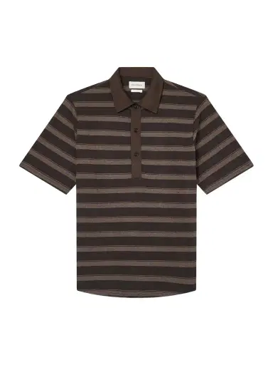 Oliver Spencer Stanfield Striped Organic Cotton Polo Shirt - Men | Thumbnail 1 Oliver Spencer Stanfield Striped Organic Cotton Polo Shirt - Men | Thumbnail 1