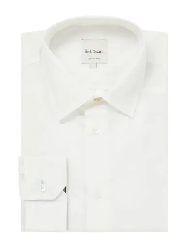 Paul Smith Classic-Collar Cotton-Poplin Shirt - Men | Thumbnail 1 Paul Smith Classic-Collar Cotton-Poplin Shirt - Men | Thumbnail 1