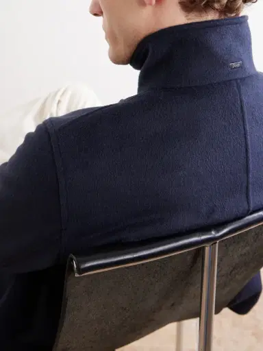 HERNO Double-Breasted Woven Coat - Men | Thumbnail 6 HERNO Double-Breasted Woven Coat - Men | Thumbnail 6