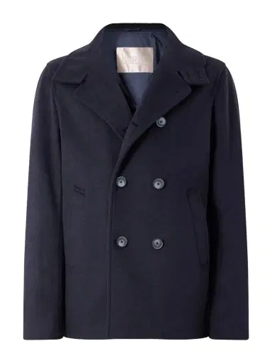 HERNO Double-Breasted Woven Coat - Men | Thumbnail 1 HERNO Double-Breasted Woven Coat - Men | Thumbnail 1