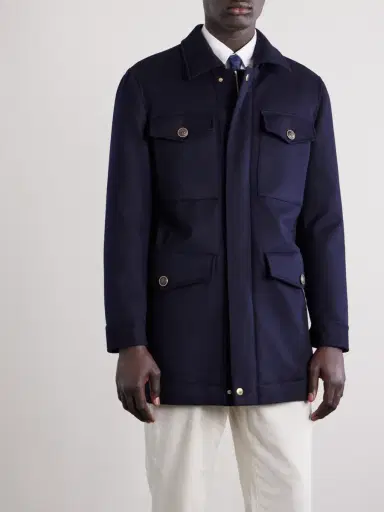 Brunello Cucinelli Padded Cashmere Jacket - Men | Thumbnail 3 Brunello Cucinelli Padded Cashmere Jacket - Men | Thumbnail 3