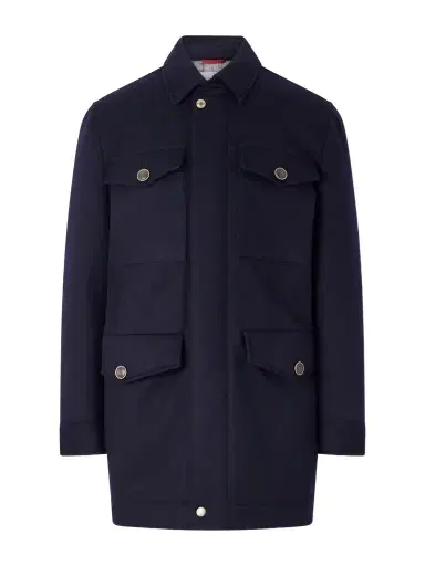 Brunello Cucinelli Padded Cashmere Jacket - Men | Thumbnail 1 Brunello Cucinelli Padded Cashmere Jacket - Men | Thumbnail 1