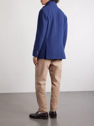Brunello Cucinelli Unstructured Brushed-Cashmere Blazer - Men | Thumbnail 4 Brunello Cucinelli Unstructured Brushed-Cashmere Blazer - Men | Thumbnail 4