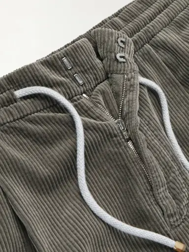 Brunello Cucinelli Straight-Leg Cotton-Corduroy Drawstring Trousers - Men | Thumbnail 6 Brunello Cucinelli Straight-Leg Cotton-Corduroy Drawstring Trousers - Men | Thumbnail 6