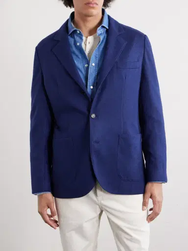 Brunello Cucinelli Cashmere Blazer - Men | Thumbnail 3 Brunello Cucinelli Cashmere Blazer - Men | Thumbnail 3