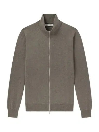 Brunello Cucinelli Cashmere Zip-Up Sweater - Men | Thumbnail 1 Brunello Cucinelli Cashmere Zip-Up Sweater - Men | Thumbnail 1