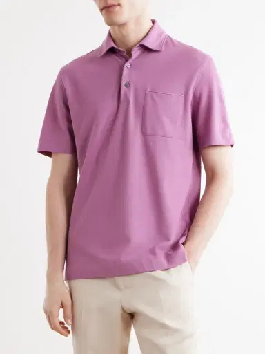 Zegna Cotton-Jersey Polo Shirt - Men | Thumbnail 3 Zegna Cotton-Jersey Polo Shirt - Men | Thumbnail 3