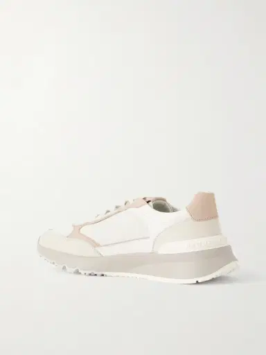 Brunello Cucinelli Leather and Suede Sneakers - Men | Thumbnail 4 Brunello Cucinelli Leather and Suede Sneakers - Men | Thumbnail 4