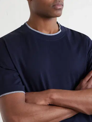 Brunello Cucinelli Layered Cotton-Jersey T-Shirt - Men | Thumbnail 5 Brunello Cucinelli Layered Cotton-Jersey T-Shirt - Men | Thumbnail 5