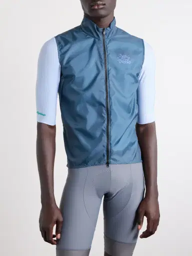 A Kind Of Guise Basso Giro Alpino Logo-Print Shell Cycling Gilet - Men | Thumbnail 3 A Kind Of Guise Basso Giro Alpino Logo-Print Shell Cycling Gilet - Men | Thumbnail 3