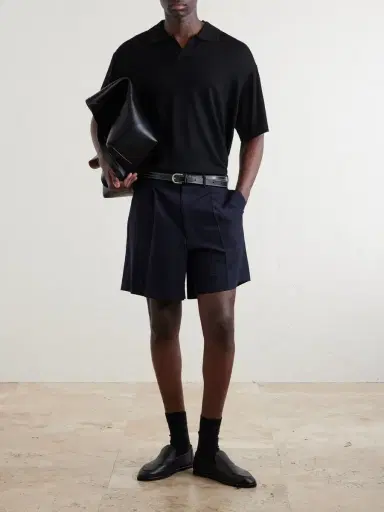 Frame Knitted Cotton Polo Shirt - Men | Thumbnail 2 Frame Knitted Cotton Polo Shirt - Men | Thumbnail 2