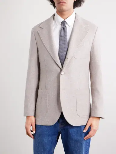 Brunello Cucinelli Cashmere Blazer - Men | Thumbnail 3 Brunello Cucinelli Cashmere Blazer - Men | Thumbnail 3