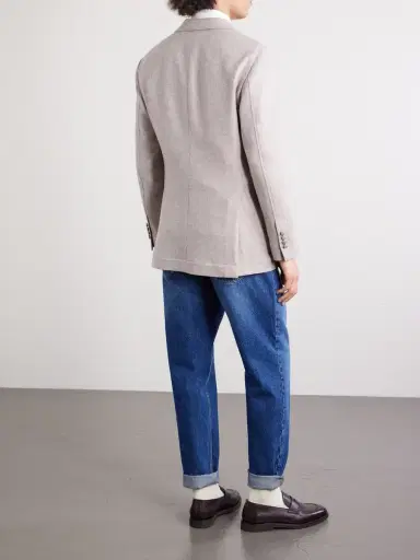 Brunello Cucinelli Cashmere Blazer - Men | Thumbnail 4 Brunello Cucinelli Cashmere Blazer - Men | Thumbnail 4