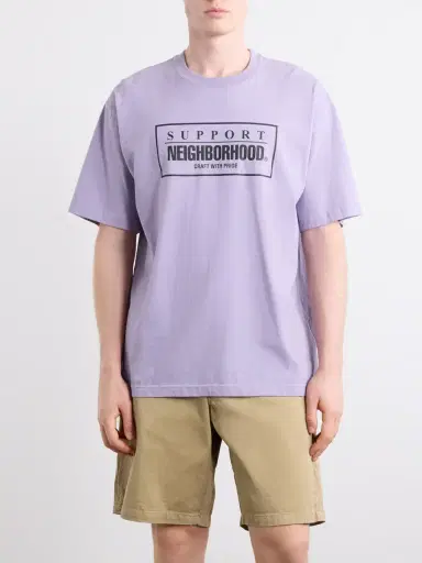 Neighborhood Logo-Print Cotton-Jersey T-Shirt - Men | Thumbnail 3 Neighborhood Logo-Print Cotton-Jersey T-Shirt - Men | Thumbnail 3