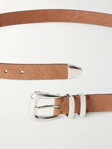 Brunello Cucinelli 3cm Suede Belt - Men | Thumbnail 3 Brunello Cucinelli 3cm Suede Belt - Men | Thumbnail 3