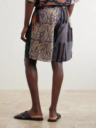 Kardo Kami Wide-Leg Belted Cotton Shorts - Men | Thumbnail 4 Kardo Kami Wide-Leg Belted Cotton Shorts - Men | Thumbnail 4
