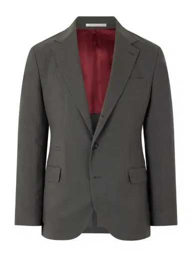 Brunello Cucinelli Virgin Wool Suit Jacket - Men | Thumbnail 1 Brunello Cucinelli Virgin Wool Suit Jacket - Men | Thumbnail 1