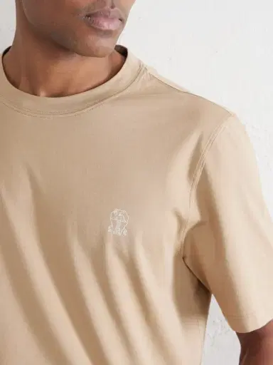 Brunello Cucinelli Logo-Print Cotton-Jersey T-Shirt - Men | Thumbnail 5 Brunello Cucinelli Logo-Print Cotton-Jersey T-Shirt - Men | Thumbnail 5