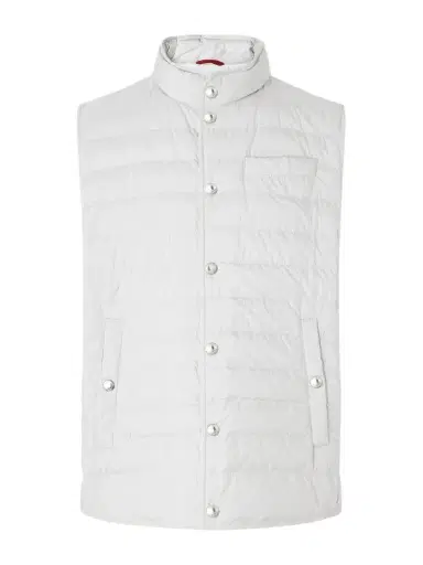 Brunello Cucinelli Quilted Shell Down Gilet - Men | Thumbnail 1 Brunello Cucinelli Quilted Shell Down Gilet - Men | Thumbnail 1