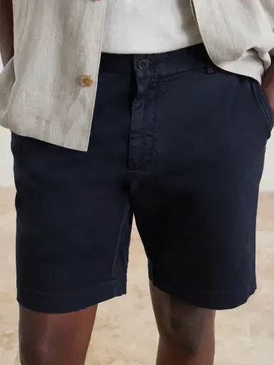 Sunspel Straight-Leg Garment-Dyed Cotton-Blend Twill Chino Shorts - Men | Thumbnail 5 Sunspel Straight-Leg Garment-Dyed Cotton-Blend Twill Chino Shorts - Men | Thumbnail 5