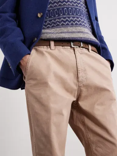 Brunello Cucinelli 3cm Suede Belt - Men | Thumbnail 2 Brunello Cucinelli 3cm Suede Belt - Men | Thumbnail 2