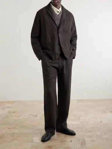 Oliver Spencer Camberwell Linen Suit Jacket - Men | Thumbnail 2 Oliver Spencer Camberwell Linen Suit Jacket - Men | Thumbnail 2