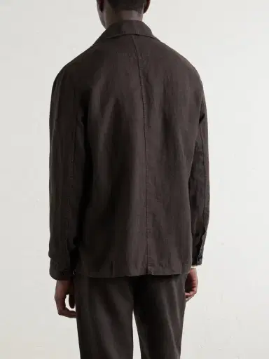 Oliver Spencer Camberwell Linen Suit Jacket - Men | Thumbnail 4 Oliver Spencer Camberwell Linen Suit Jacket - Men | Thumbnail 4