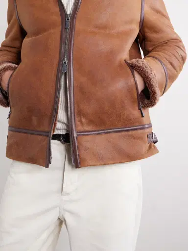 Brunello Cucinelli Shearling Jacket - Men | Thumbnail 5 Brunello Cucinelli Shearling Jacket - Men | Thumbnail 5